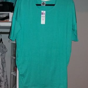 Agnes & Dora Medium Seafoam Dolman Tunic